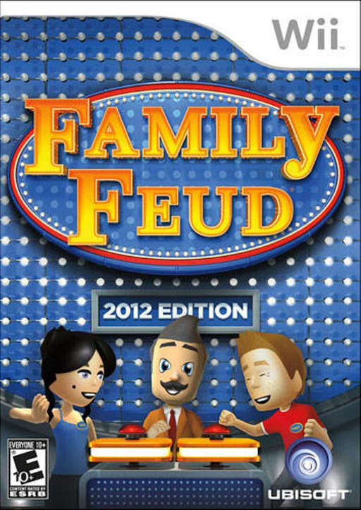 Family Feud: 2012 Edition box art for Wii